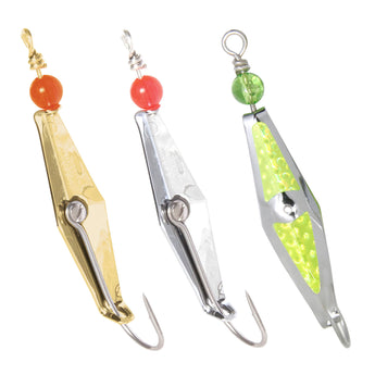 Painted Clarkspoon Saltwater Trolling Spoon Lures for Spanish Mackerel,  Bluefish, and More