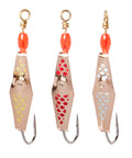 Clarkspoon Size 00 Gold Holo Flash Assortment - 00GH-3PK - Clarkspoon Fishing Lures