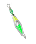 Clarkspoon with Chartreuse and Green Metallic Flash - Clarkspoon Fishing Lures