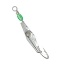 Clarkspoon with Chartreuse and Green Metallic Flash - Clarkspoon Fishing Lures