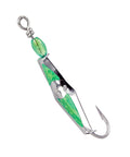 Clarkspoon with Green Metallic Flash - Clarkspoon Fishing Lures