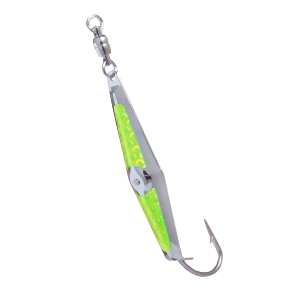 Clarkspoon 0bb-cf Spoon Squid #0Silver/Chartreuse Flash with Sz 2, Other
