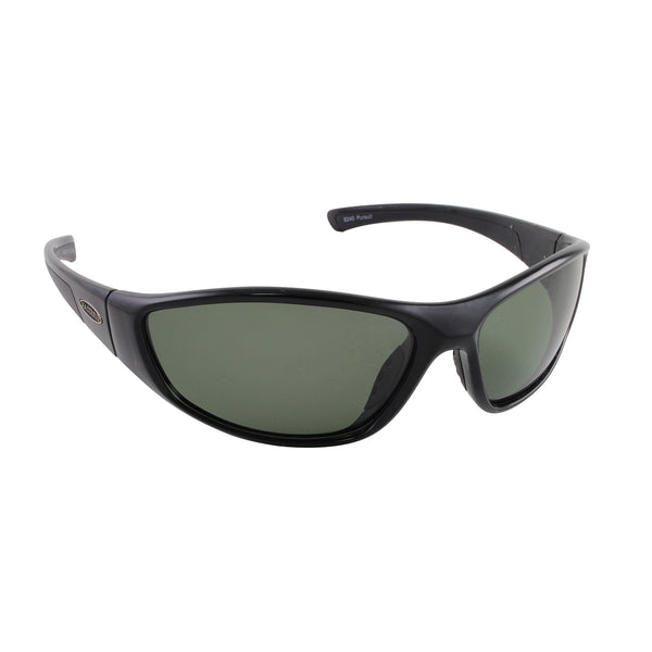Sea Striker Bill Collector Polarized Sunglasses, Shiny Black Frame