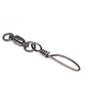 Stainless Steel Ball Bearing 2-Ring Snap Swivel - Multiple Sizes - Clarkspoon Fishing Lures