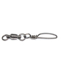 Stainless Steel Ball Bearing 2-Ring Snap Swivel - Multiple Sizes - Clarkspoon Fishing Lures