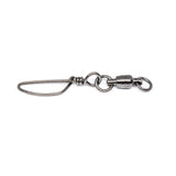 Stainless Steel Ball Bearing 2-Ring Snap Swivel - Multiple Sizes - Clarkspoon Fishing Lures
