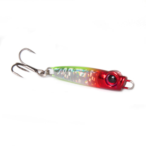 Big Eye Jig 1oz - Red Head/Silver - BEJ1-RH/SIL - Clarkspoon Fishing Lures