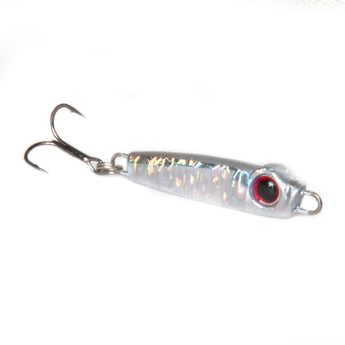 Big Eye Jig 1oz - Silver - BEJ1-SIL - Clarkspoon Fishing Lures