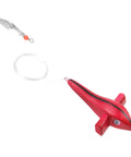 Bird Rig with Pink Bird and Silver Spoon BRP-0RBMS - Clarkspoon Fishing Lures