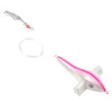 Bird Rig with White Bird and Silver Spoon BRW-0RBMS - Clarkspoon Fishing Lures
