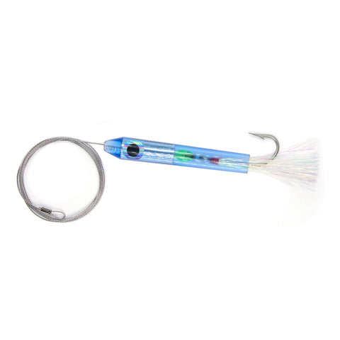 Clark Dart | Micro Trolling Lure - Bullet Head CDB-BLS - Rigged - Blue - Clarkspoon Fishing Lures