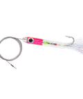 Clark Dart | Micro Trolling Lure - Bullet Head CDB-CLPK - Rigged - Clear / Pink - Clarkspoon Fishing Lures