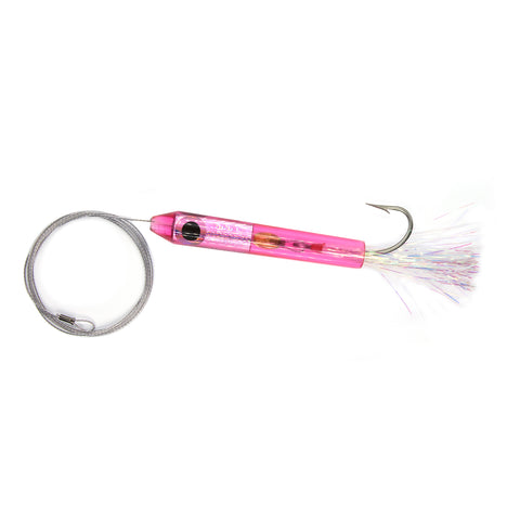 Clark Dart | Micro Trolling Lure - Bullet Head CDB-PKS - Rigged - Pink - Clarkspoon Fishing Lures