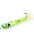 Clark Dart | Micro Trolling Lure - Scoop Head CDS-CHS - Rigged - Chartreuse - Clarkspoon Fishing Lures