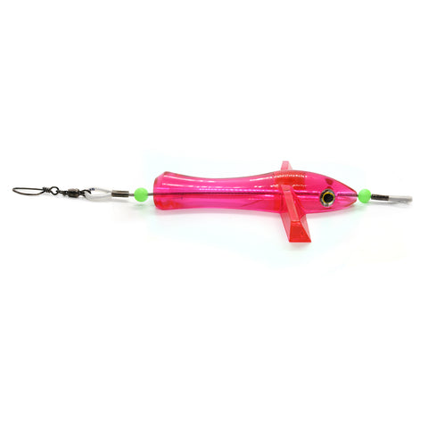 Resin Sea Bird 4.5" - Pink - Clarkspoon Fishing Lures