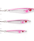 Chrome Jig - Chrome/Pink - Clarkspoon Fishing Lures
