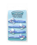 Halo Squid CSFS25-BL Blue 2.5" - 4 Pack - Clarkspoon Fishing Lures