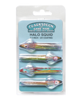 Halo Squid CSFS25-SQ Squid 2.5" - 4 Pack - Clarkspoon Fishing Lures
