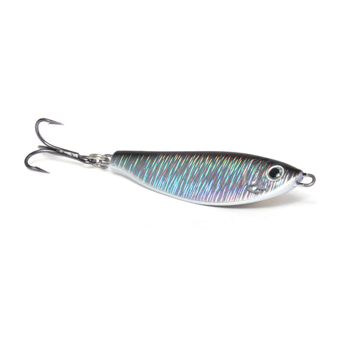 Shad Jig - Black/Silver - Available in 4 Sizes