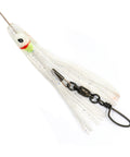 8" Mini Spreader Bar - Rigged w/ Clear Silver Flake Skirts and 0-RBMS Clarkspoon - Clarkspoon Fishing Lures