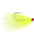 Dressed Hook 2/0 Chartreuse Bucktail - 2pk - Clarkspoon Fishing Lures