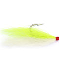 Dressed Hook 2/0 Chartreuse/White Bucktail - 2pk - Clarkspoon Fishing Lures