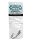 Replacement Hooks - Size 00 and 0 Spoon - Clarkspoon Fishing Lures