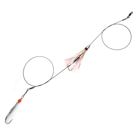Mackerel Duster Rig MDPK-0RBMS Pink - Clarkspoon Fishing Lures