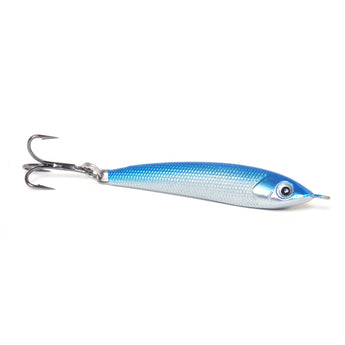 Minnow Jig 1.5oz - MJ15-BLU/SIL - Blue/Silver - Clarkspoon Fishing Lures