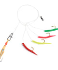 Mackerel Tree Rig MT-00RBMG with Size 00 Gold Clarkspoon - Clarkspoon Fishing Lures