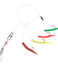 Mackerel Tree Rig MT-00RBMS with Size 00 Silver Clarkspoon - Clarkspoon Fishing Lures