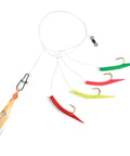 Mackerel Tree Rig MT-0RBMG with Size 0 Gold Clarkspoon - Clarkspoon Fishing Lures