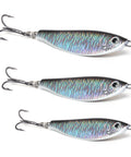 Shad Jig - Black/Silver - Available in 4 Sizes - Clarkspoon Fishing Lures