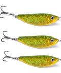 Shad Jig - Green/Chartreuse - Available in 4 Sizes - Clarkspoon Fishing Lures
