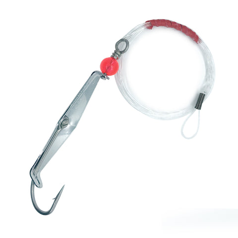 Clarkspoon 8" Mini Spreader Bar - Rigged w/ Pink Skirts and 0-RBMS Clarkspoon - Clarkspoon Fishing Lures