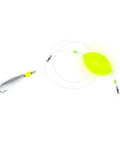 Bubble Buster Rig - Size 0 Weighted Clarkspoon and Chartreuse Float - Clarkspoon Fishing Lures