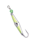 Clarkspoon with Chartreuse Metallic Flash - Clarkspoon Fishing Lures